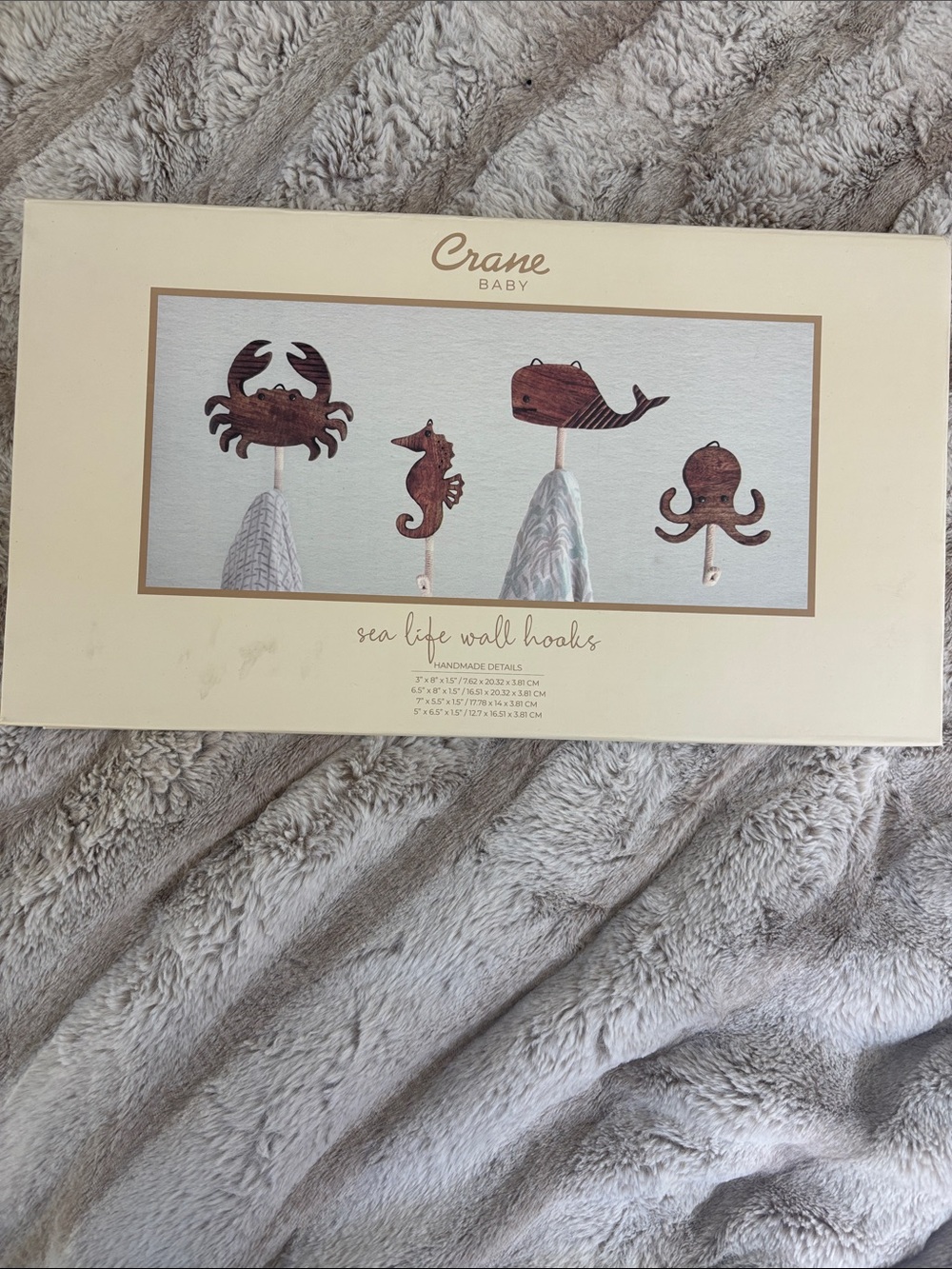 Crane Baby Sea Life Wall Hooks